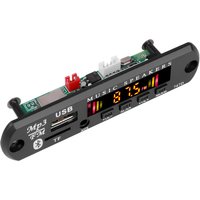 MP3 Decoder Board 9V-12V Wireless Bluetooth 5.0 MP3 Player with Remote Control Car Audio FM Radio Module Support USB TF AUX