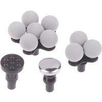 Tool Replacement Heads for Massage Muscle Stimulator Fascia Therapy Body Relaxation Shaping Exercising Fascia Massager