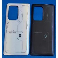 Battery Cover Glass for Xiaomi Black Shark 5 Pro, Back Housing Case, Panel with Adhesive, New, Original