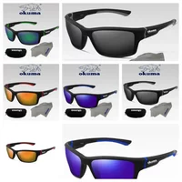 Hot Style Okuma UV400 Fishing Sunglasses Men's Driving Shades Male Sun Glasses Hiking Fishing Classic Sun Glasses UV400 Eyewear
