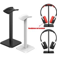 Portable Aluminium Alloy Headset Stand Desk Gaming Headphone Holder Non-Slip Base Stable Earphone Organizer Headset Display Rack