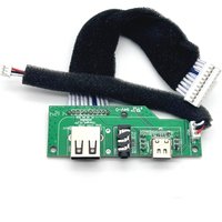 For JBL CHARGE4 USB 2.0 Audio Jack Power Supply Board Connector For JBL Charge 4 GG Bluetooth Speaker Micro USB Charge Port