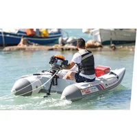 AQUA MARINA inflatable boat 285CM 335CM AIRCAT double tube drop stitch floor catamaran dinghy raft fishing boat water sport