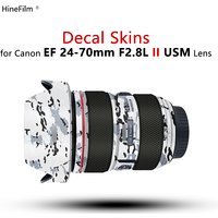 Hinefilm Skin for Canon 2470 F2.8 II Lens Decal Skin For Canon EF 24-70mm f/2.8L II USM Lens Wrap Cover 24-70 Sticker EF24-70
