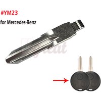 YM23 Keydiy Xhorse JMD Uncut Flip KD Key Blade for Mercedes-Benz Smart 1998-2006 Fortwo Passion Roadster City Coupe Crossblade