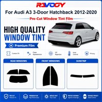 Premium Pre-Cut Window Tint For Audi A3 3-Door Hatchback 2012-2020 Front & Rear Windows UV Heat Rejection Privacy Film