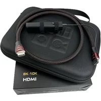 Hi-end FireBird 48 8K 10K HDMI Cable PSS Silver EARC HD AV TV 48Gbps 2.1 Ultra High Speed HiFi Audio Line with Box
