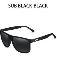 AliExpress Ravenisa Luxury Square Polarized Cycling Sunglasses UV400 Male Vintage Eyewear Men Women Fashion Travel Driving Fishing Windproof Glasses