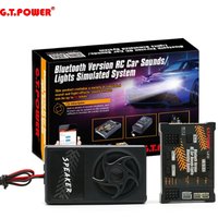 G.T.Power Bluetooth Version RC Car Engine Sound Simulated System / Lights Simulated System For RC Car Axial SCX 10 TRX4
