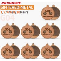 AliExpress JSHOU BIKE JSHOUBIKE 1/2/4/6/8/10 pairs Sintered Metal hydraulic brake pads Wea/heat-resistant fit for KUGOO M4 PRO Electric scooter