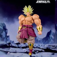 In stock Demoniacal Fit Dragon Ball Broly Action Figure Legendary Berserker Broly Cosmic Shock Broli Figure Statue Dbz Toy Gifts