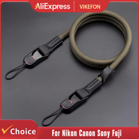 Adjustable Quick-ReleaseCamera Strap For DSLR Mirrorless Cameras For Nikon Canon Sony Fuji Durable Polyamide Climbing Rope
