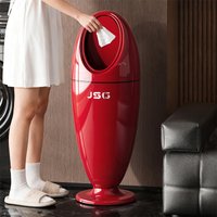 Large Capacity Fashion Trash Can, Flip Lid Kitchen Storage Bin, Suitable for Kitchen, Bathroom, Bedroom, Office, Living Room