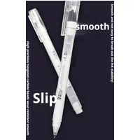White Marker Pens Gel Pens 1.0mm Waterproof White Ink DIY Graffiti Sketching Highlight Marker Stationery Writing School Supplies