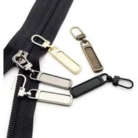 DIY Detachable Zipper Puller Universal Replacement Tab Zippers Head Sliders Repair Kit for Suitcases Bags Clothing Sewing Craft