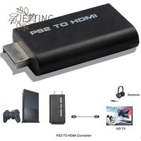 PS2 To HDMI 480i/480p/576i Audio Video Converter Adapter With 3.5mm Audio Output Supports For PS2 Display Modes