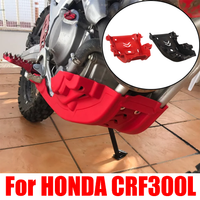 For HONDA CRF300L CRF300 CRF 300L CRF 300 L Motorcycle Accessories Under Engine Protection Cover Bash Guard Skid Plate Protector