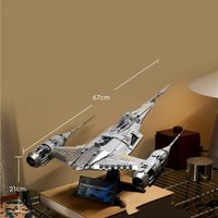 1809pcs The N-1 Starfighter Bricks Model Building Blocks Space Construction Starship Assemble Toy for Home Decor Adults Gifts
