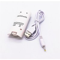CWII-04 3600mah Lithium Replacement Battery with USB Cable for Nintendo Wii Remote Controller Rechargeable Joystick Batteries