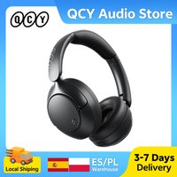 QCY H3 Pro ANC Bezprzewodowe słuchawki Bluetooth Hi-Res Spatial Audio z aktywną redukcją szumów LDAC 50dB nauszne słuchawki