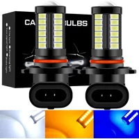 Bayerley 2XH11 LED Fog Light Bulbs LED 1500LM 6000K White Blue Pink Yellow Light H8 H9 H16 JP EU 9005 HB3 9006 HB4 PSX24W PSX26W