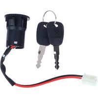 AliExpress NONE Wires Ignition Switch with 2 Keys On-Off Lock for Electrical Scooter ATV Pocket Bikes Motorcycle Motorbike ATV Quad Bike
