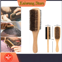 1PCS Double Sided Neck Dust Brush Beard Grooming Slick Back Haircut Tool Salon Hairdressing Scrubber for Men's Grooming