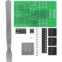 A99E-BGA Chip Training Teaching Experiment Soldering Practice Board SMD LED Flowing Light Assembly Kit