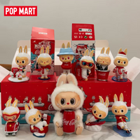In Stock Popmart The Monsters Coca Cola Figurine Blind Box Labubu Ornament Decoration Girl Mystery Blind Box Birthday Gift