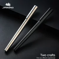JINHAO 35 Series Fountain Pen All Steel Luxury EF/ F Nib Business Office Student School Writing Pens Stationery Supplies PK 9019