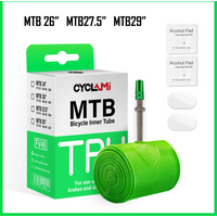 AliExpress Ultralight Mountain Bike Inner Tube MTB 29 Inches Bicycle TPU Tire 45mm Metal French Presta Valve Anti-Oxidation CYCLAMI