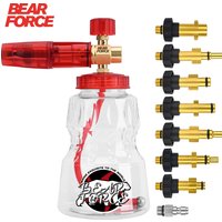 Pressure Washer Brass Snow Foam Lance Foam Nozzle Car Wash Foam Maker for Karcher Elitech Bort AR Bosch Pressure Washer