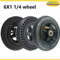 AliExpress scxjwt 6x11/4 Tire 6 Inch Solid / Inflation Wheel for Small Eurf Electric Scooter 150mm Tyre Inner Tube Fits Motorcycle A-Folding Bike