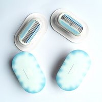 4pcs/lot GFLV 3-Layer Blade Women Shaver Head for Venus Razor