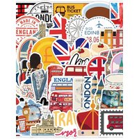 AliExpress GOGOTU 50PCS London Graffiti Stickers Originality Cartoon Sticker DIY Toy Scrapbook Luggage Laptop Guitar Bike Skateboard Decals Gifts