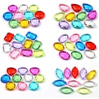 30PCS Pirate Treasure Hunt Boys Girls Multi-Colored Diamond Gems Toy Kids Toys Jewels Jewelry Speelgoed Meisjes Party Favors