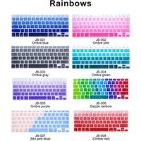 Custom Silicone Keyboard Cover US/EU Layout For MacBook HPLenovoLogitech-Customized Shortcuts, Patterns, Silicone Keyboard Cover