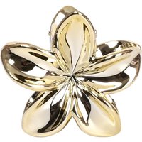 Fashion Egg-Shaped Shiny Flower Hair Clip 4cm Daily Party Hair Accessory for Women