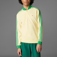 Adidas genuine clover men's and women's knitted stand up collar loose pullover sweater JP 259