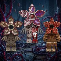 MOC Horror TV Strangered Demogorgon Vecna Buliding Blocks for Children's Monster Model Construct Bricks Minifigures Toys Gifts