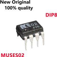 2/PCS New MUSES02 m02 02 DIP8 Audio fever dual operational amplifier chip Made in China In Stock