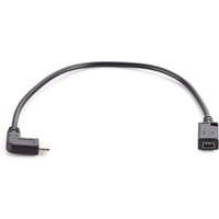 Mini USB Female to Type C Male Adapter Converter 90 Degree USB C Male to Mini USB Female Adapter Converter Cable