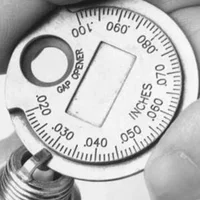 Plug Gage Gap Tool Feeler Spark 1 Pc 0.6-2.4mm Range Coin-Type Spark Plug Gap Measurement Tool