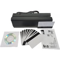 605X 3-in-1 Writer: 3-Track Magnetic Stripe + 13.56MHz RFID | Fast, Accurate, ABS Body