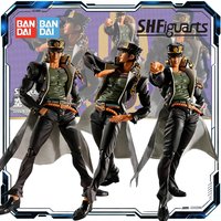 Bandai Spirits S.H.Figuarts JoJo's Bizarre Adventure Stardust Crusaders Jotaro Action Figure Toys for Boys Girls Gift
