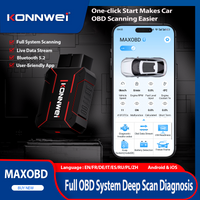 2026 KONNWEI MAXOBD Car OBD Fault Diagnosis Tool I/M Information Viewing Multifunctional Phone Bluetooth Car OBD Diagnostic Tool