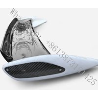 Suitable MR2 SW20 Carbon Fiber Style Large Fixed Spoiler Wing Accessory