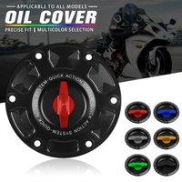 For SPEED TRIPLE Street Triple 675 Daytona T595 675/R Tiger 800 800XC TT600 Keyless Quick Release Tank Fuel Caps Gas Cover Case