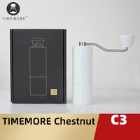 TIMEMORE Chestnut C3 Manual Coffee Grinder Portable Pour over Espresso Grinder S2C Burr Inside Hand Grinder With Double Bearing
