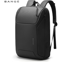 BANGE 15.6 Inch Water Resistant Travel Smart Laptop Backpack Carry On Backpack with USB Charging Port,Large Durable Computer Bag